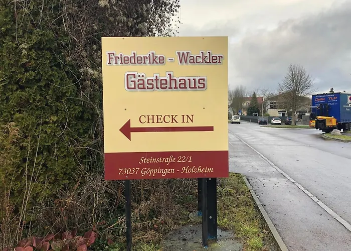 Friederike Wackler Gaestehaus Hotel apartamentowy Göppingen